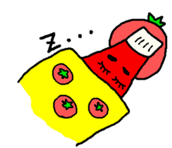 Kecha of ketchup sticker #1538106
