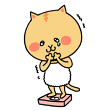 poteneko(English) sticker #1538372