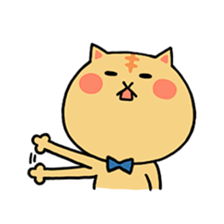 poteneko(English) sticker #1538373