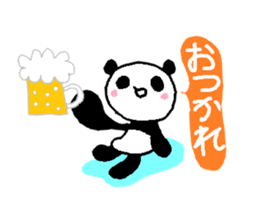 a sweet giant panda sticker #1538561