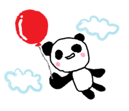 a sweet giant panda sticker #1538563