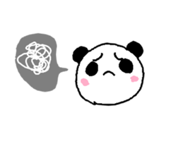 a sweet giant panda sticker #1538568