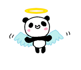 a sweet giant panda sticker #1538569