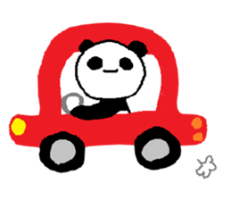 a sweet giant panda sticker #1538571