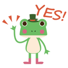 Dance a rain waltz with Mr.Green sticker #1538897