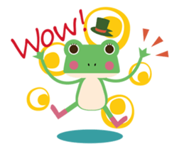 Dance a rain waltz with Mr.Green sticker #1538921