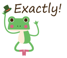 Dance a rain waltz with Mr.Green sticker #1538925