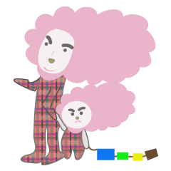 Mr Pink Sheep Man