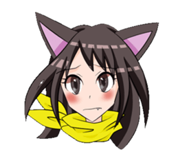 aka and kuro sticker #1539663