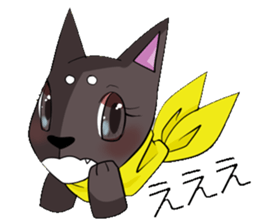 aka and kuro sticker #1539664