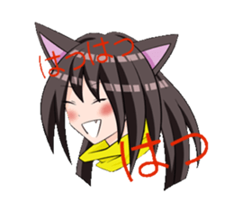 aka and kuro sticker #1539678