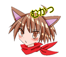 aka and kuro sticker #1539679