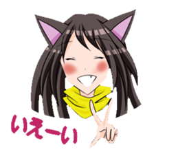 aka and kuro sticker #1539680