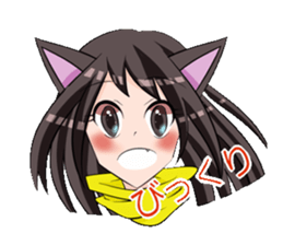 aka and kuro sticker #1539682