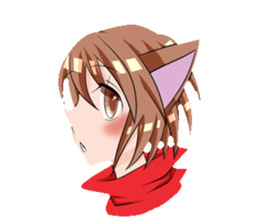 aka and kuro sticker #1539684