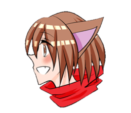 aka and kuro sticker #1539690