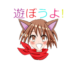 aka and kuro sticker #1539694