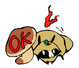 Transmission raccoon dog sticker #1539712