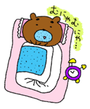 Dense beard a bear sticker #1539979