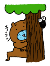 Dense beard a bear sticker #1539999