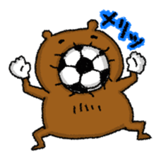 Dense beard a bear sticker #1540013