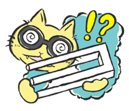 Science Cat! sticker #1540099