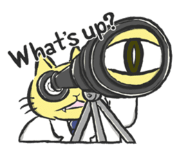 Science Cat! sticker #1540115