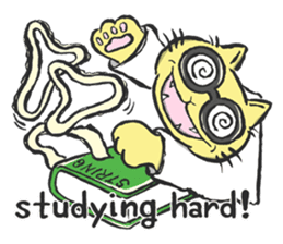 Science Cat! sticker #1540125