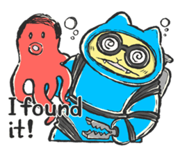 Science Cat! sticker #1540129