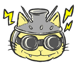 Science Cat! sticker #1540130