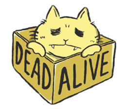 Science Cat! sticker #1540131