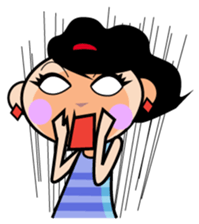 Wife of Boss J sticker #1540366