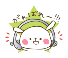 Winter sticker of eel and rabbit sticker #1540456