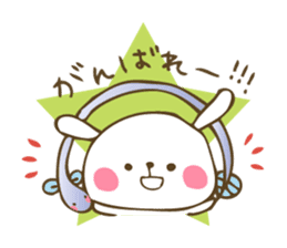 Winter sticker of eel and rabbit sticker #1540456