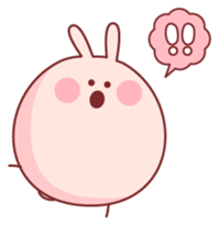 Chubby-Bunny sticker #1541706