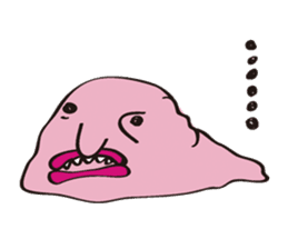 Psychrolutes marcidus sticker #1543301