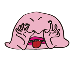 Psychrolutes marcidus sticker #1543307