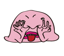 Psychrolutes marcidus sticker #1543307