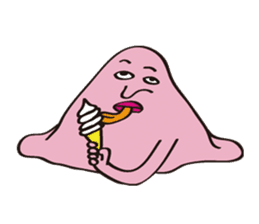 Psychrolutes marcidus sticker #1543310