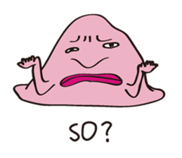 Psychrolutes marcidus sticker #1543318