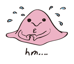 Psychrolutes marcidus sticker #1543322