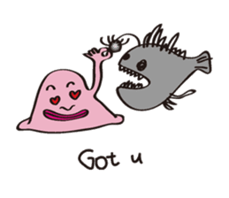 Psychrolutes marcidus sticker #1543323