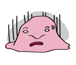 Psychrolutes marcidus sticker #1543326