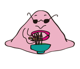 Psychrolutes marcidus sticker #1543333