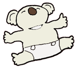 koala kids Sticke sticker #1543417