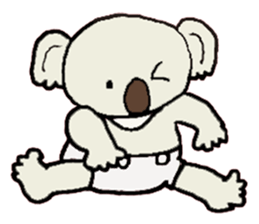 koala kids Sticke sticker #1543419