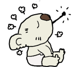 koala kids Sticke sticker #1543433