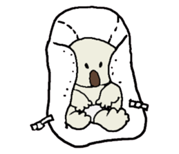 koala kids Sticke sticker #1543447