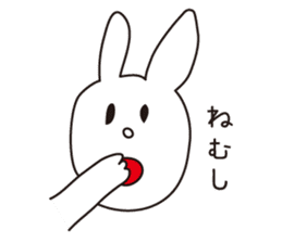 Funny & Cute Rabbit sticker #1543746