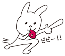Funny & Cute Rabbit sticker #1543750